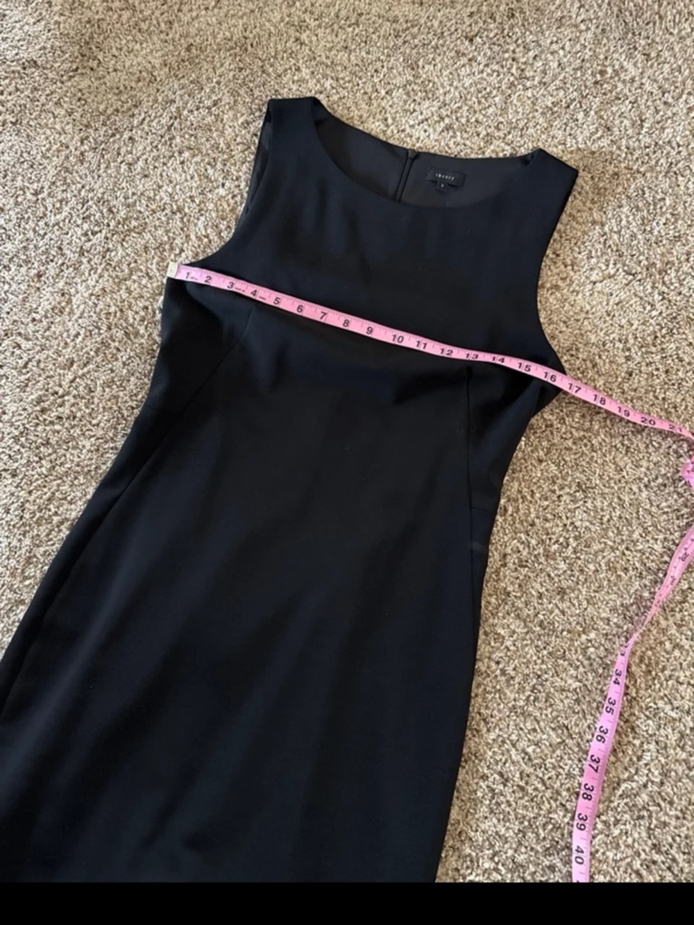 Theory Betty 2B Edition Black Sheath Dress 
size 8 - Picture 12 of 12